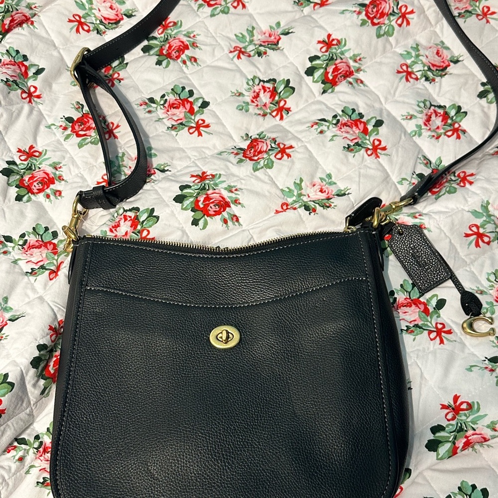 Coach Chaise Crossbody Bag Black